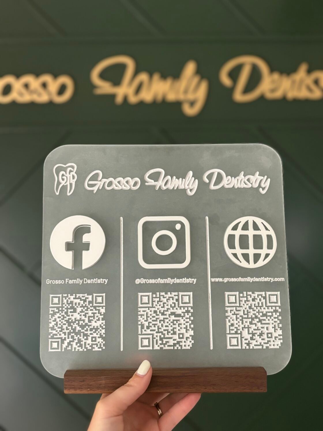 Business Social Media Sign
