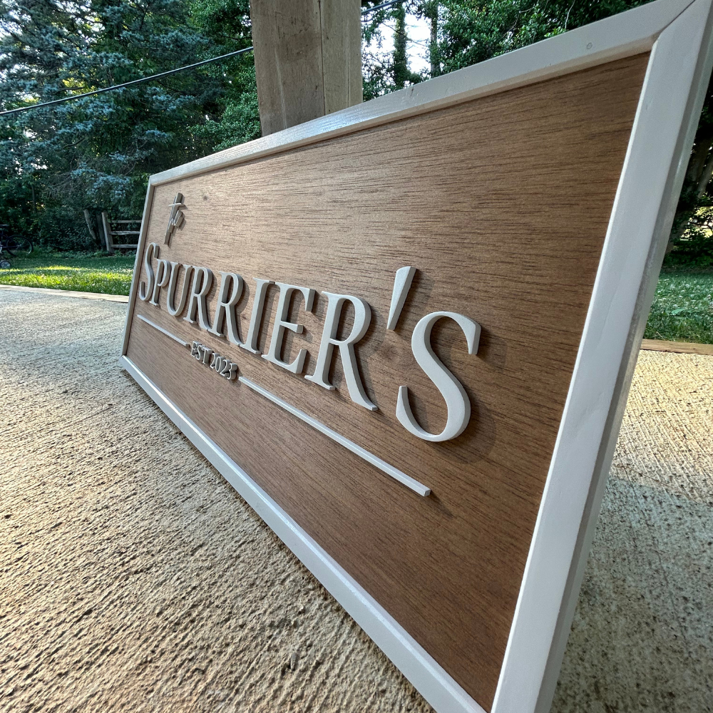 Spurrier’s Name Sign